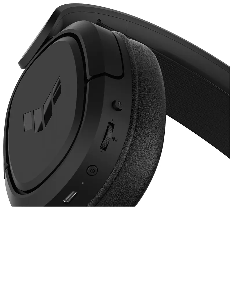 Ігрові навушники Asus TUF Gaming H1 Wireless Black (90YH0391-B3UA00) [70710] - фото 8