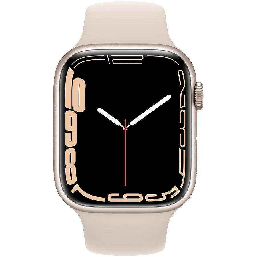 Смарт-годинник Apple Watch S7 45 STAR AL STR SP GPS-RUS (Grade C) Seller Refurbished - фото 2