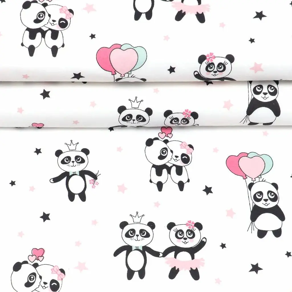 Підковдра дитяча Cosas Panda 110х140 см (PandaLoveRose_Dots_140q) - фото 4