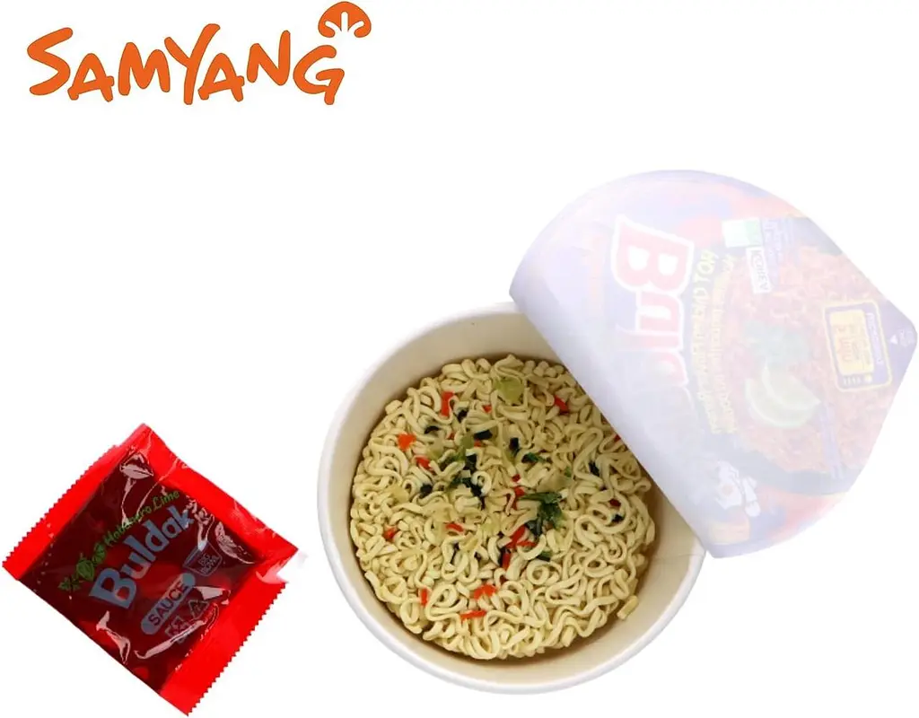 Локшина швидкого приготування Samyang Buldak Ramen Habanero Lime Bowl 110г - фото 7