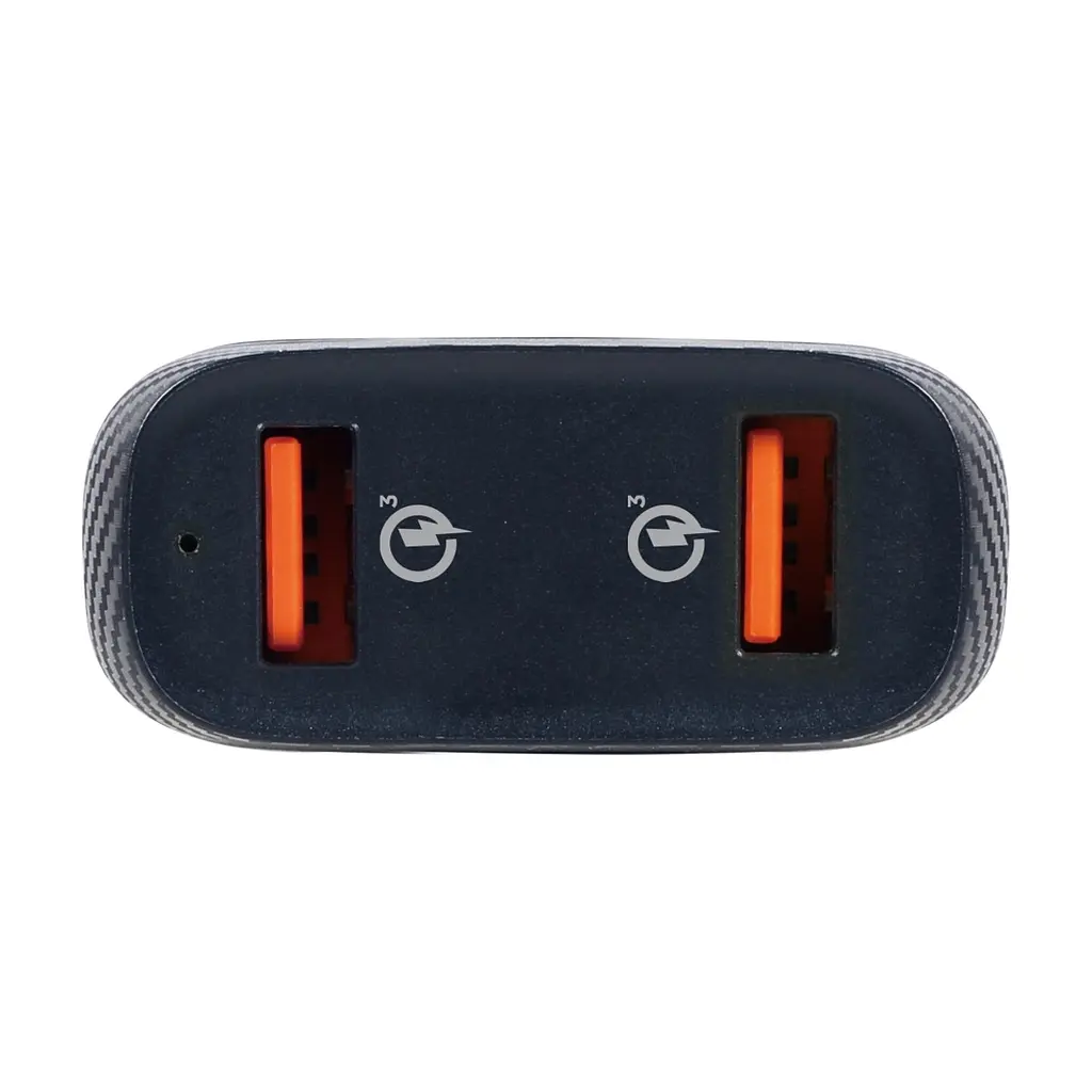 Зарядний пристрій Gembird 2 port 36W QC3.0 (TA-U2QC3-CAR-01) - фото 2