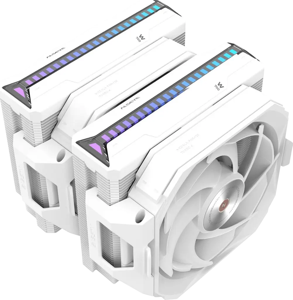 Повітряне охолодження Alseye W700-W ARGB White (AS.01.08.0016) - фото 2
