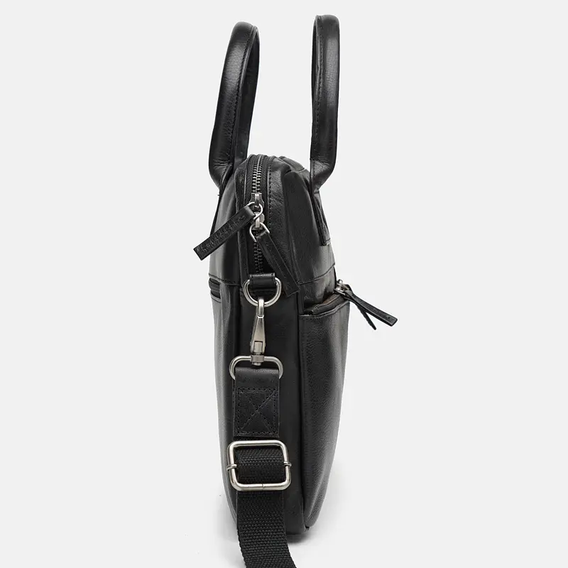 Чоловіча шкіряна сумка Ricco Grande 1FSL-1052-black - фото 4