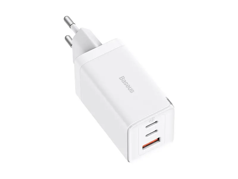 Зарядний пристрій BASEUS 65 W GaN5 Pro 2C U білий (CCGP120202) - фото 2