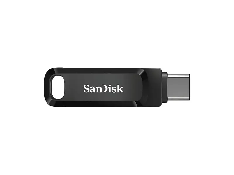 USB флеш накопичувач SanDisk 256 GB Ultra Dual Drive Go USB 3.0/Type-C Black (SDDDC3-256G-G46) - фото 2