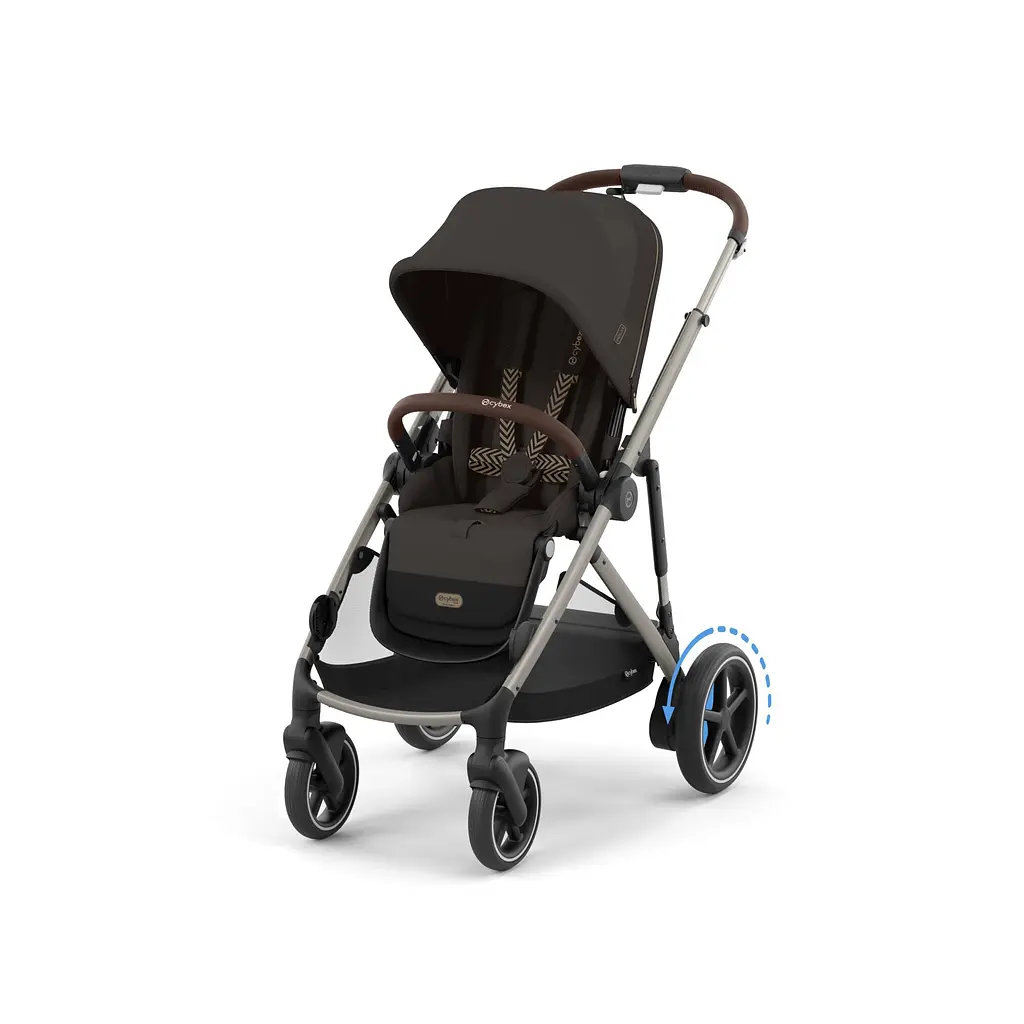 Візок eGazelle S TPE Chocolate Brown - фото 4