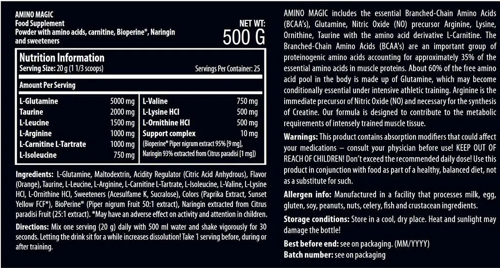 Амінокислоти Scitec Nutrition Amino Magic Яблуко 500 г - фото 2