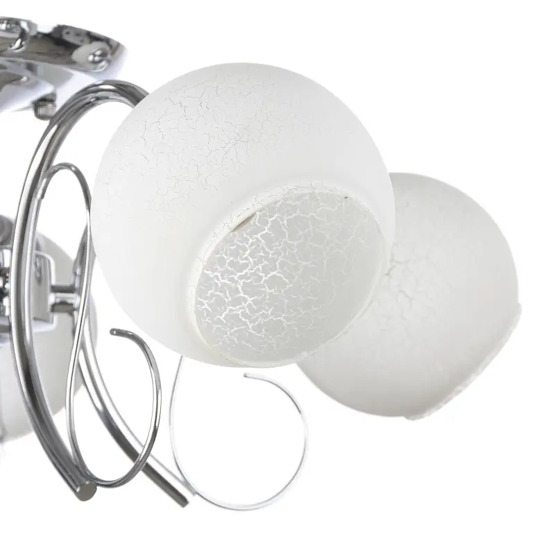 Люстра потолочная Brille классическая E14 40W CH (LK-224C/5) - фото 2