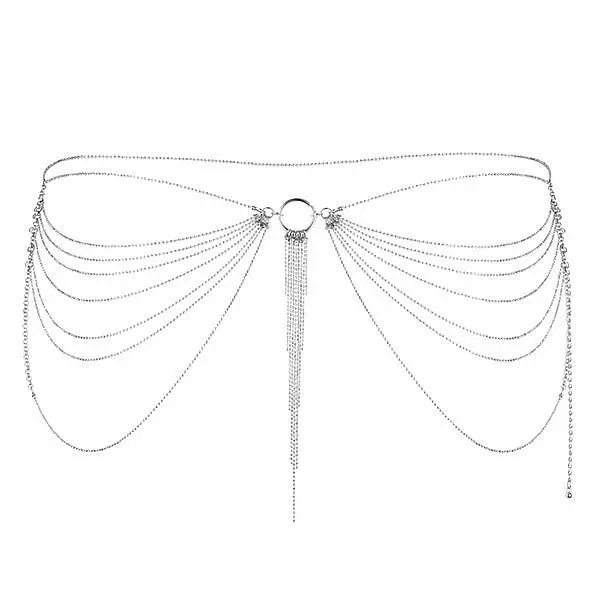 Ланцюжок на стегна Bijoux Indiscrets Magnifique (сріблястий)