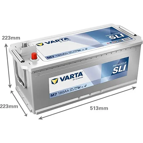 Акумулятор Varta Promotive SLI 12В 180Аг 1100А (EN) R+ (680033110) - фото 2