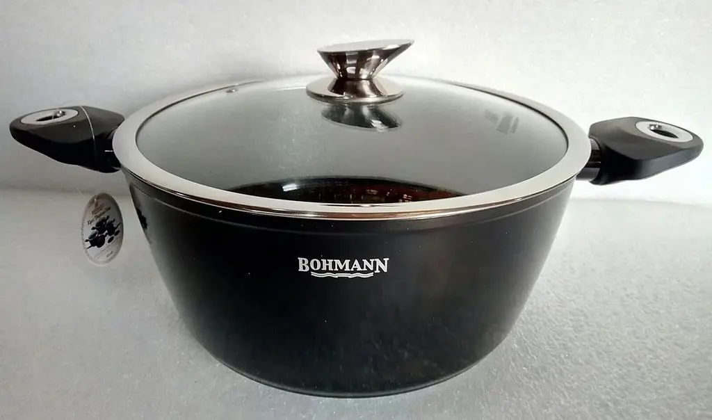 Набір каструль Bohmann BH 40 Black 10 предметів - фото 4