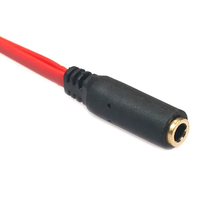 Перехідник Audio Jack TRRS M 2xF (Audio+MIC) - фото 3