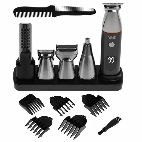 Набор для стрижки AD-2946 Black 5в1 Adler teh0020478 - фото 5