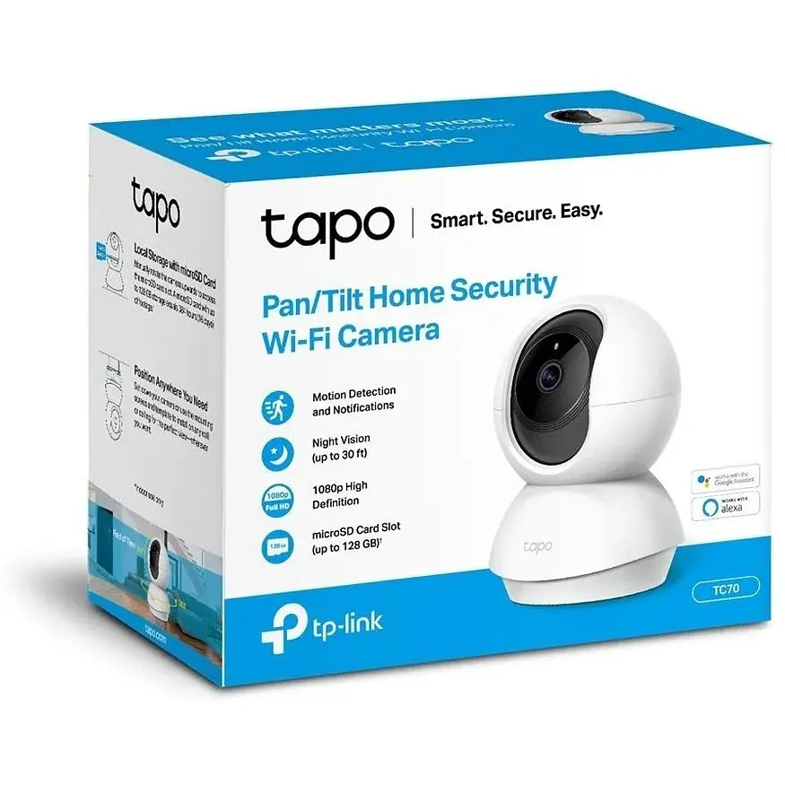 IP-камера TP-Link TC70 FHD N300 microSD motion detection - фото 6