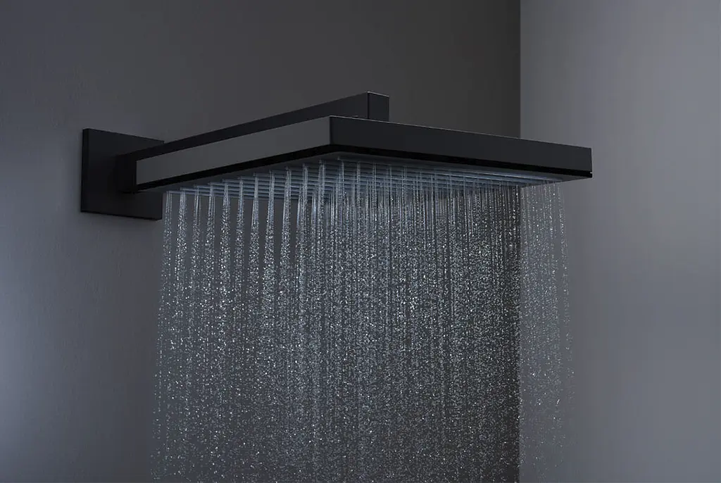 Верхній душ Hansgrohe Pulsify E 260 1jet EcoSmart matt black 24331670 - фото 2