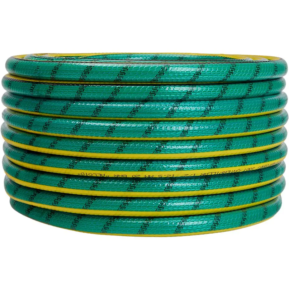 Шланг армированный 4-х слойный Alloid Building Tools Jade Caterpillar 1/2" 20 м (WH-67662) - фото 3