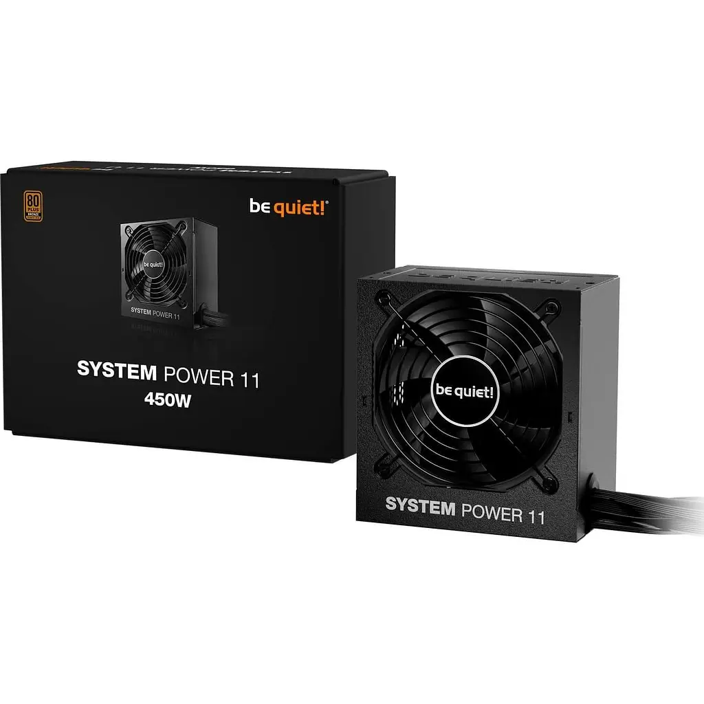 Блок живлення Be quiet! System Power 11 U 450W 80+ Gold (BP009EU) Black - фото 3