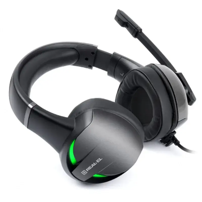 Навушники REAL-EL GDX-7620 Black (EL124100045) - фото 2