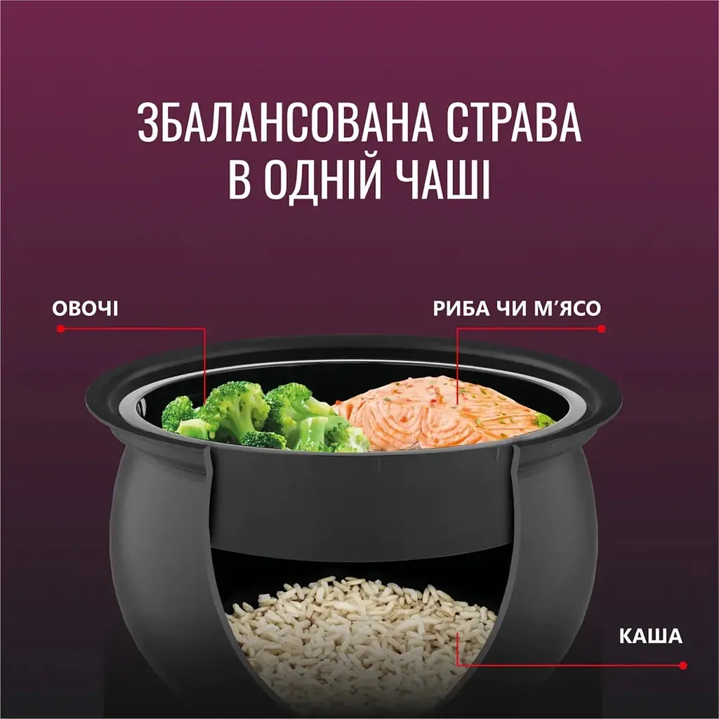 Мультиварка Tefal Initial Spherical Bowl (RK740532) - фото 6
