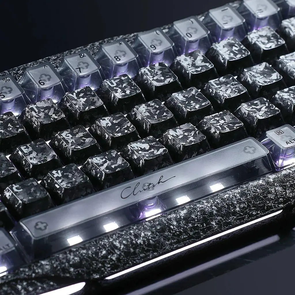 Клавіатура GravaStar Mercury V60 Pro 60 keys UFO Magnetic Gaming 8K USB-A RGB Crystal Rose (GSV60PRO_CF_BLK) - фото 4