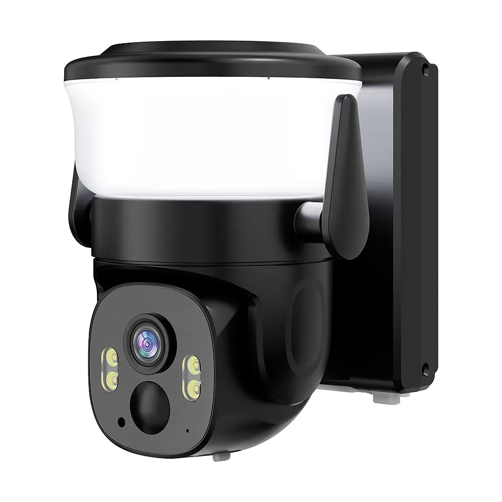 IP PTZ-відеокамера автономна з WiFi, прожектором та сонячною панеллю 3Mp Light Vision VLC-6103WLS Black (Lamp+Solar) (CareCam Pro) f=3.6mm, на акумуляторних батареях (75-00351) - фото 3
