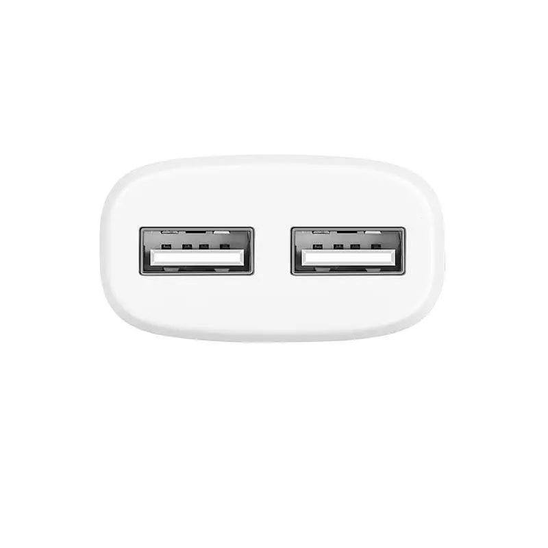 Адаптер мережевий Hoco Micro cable C12 2USB, 2.4 А - фото 2
