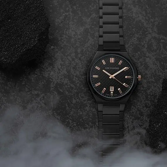Чоловічий водостійкий наручний годинник Lee Cooper Knight (Чорний) - фото 8