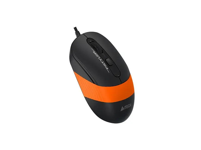 Миша A4Tech FM10 Black/Orange USB - фото 2