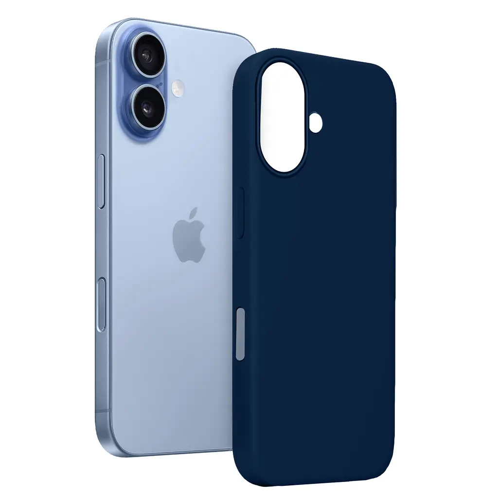 Чохол MAKE Apple iPhone 17 Silicone Deep Blue - фото 3