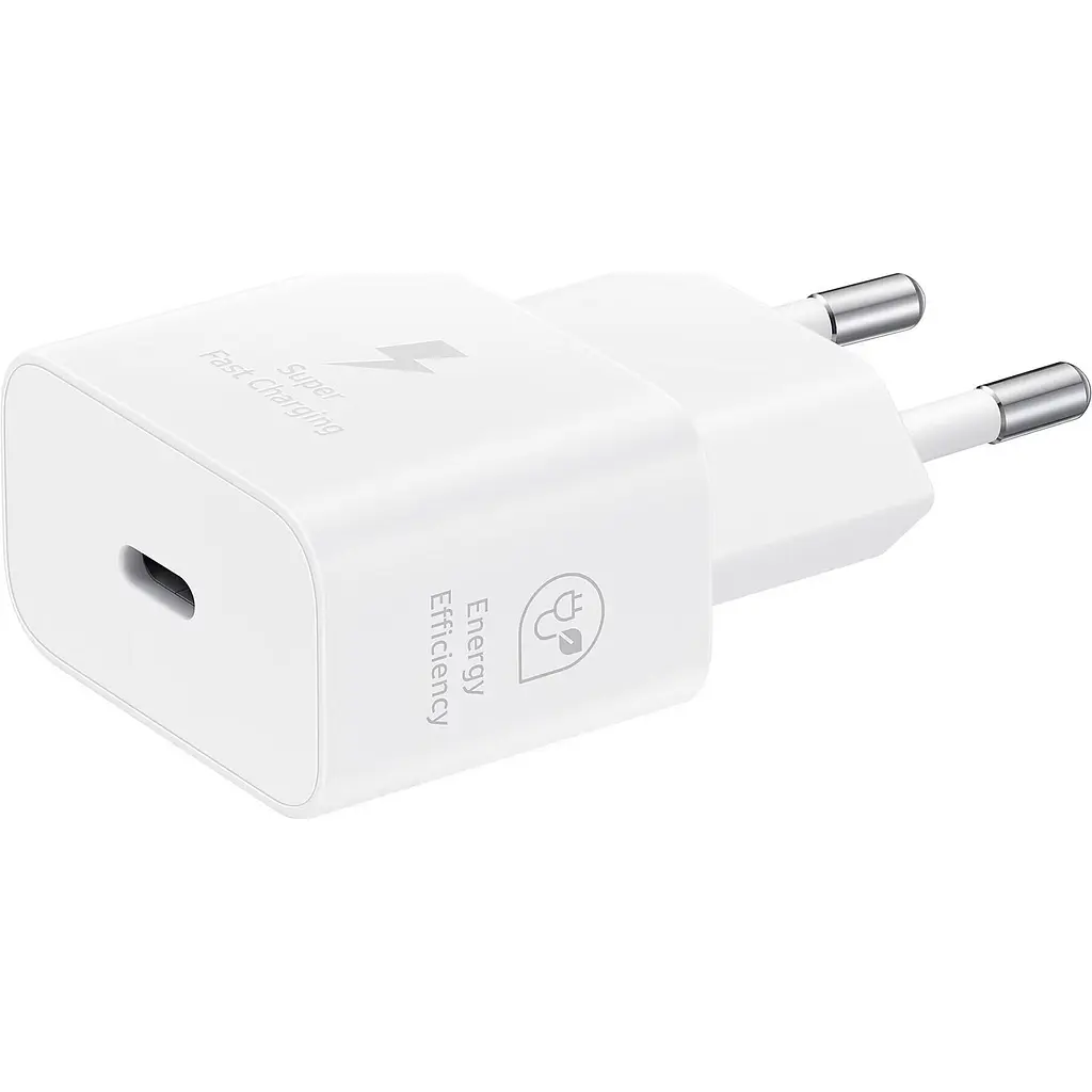 Сетевое зарядное устройство Samsung 25W + Cable USB-С to USB-С White (EP-T2510XWEGEU) [95122] - фото 4