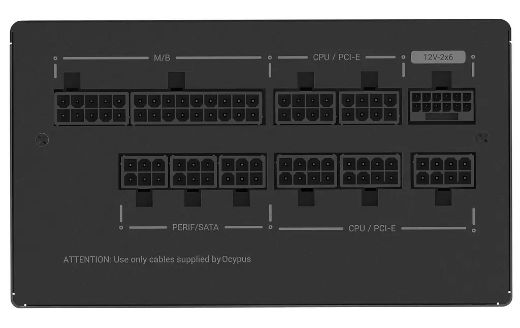 Блок живлення Ocypus IOTA P650S 650W 80+ Gold (IOTA-P650S-GFFBK025X-EU) Black - фото 5