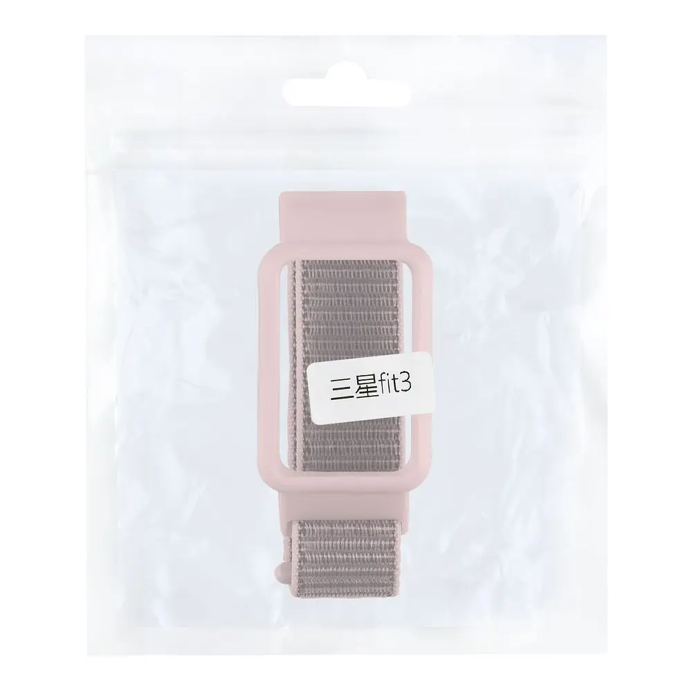 Ремінець Universal Nylon Samsung Galaxy Fit 3 Pink Sand (35304_3345784) - фото 3