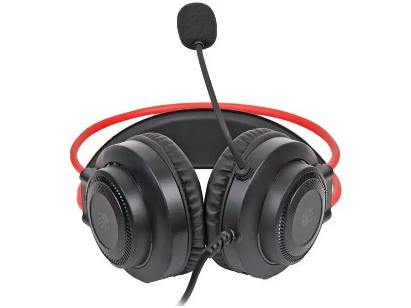 Навушники з мікрофоном A4Tech Bloody G200Q Black/Red (4711421002226) - фото 4