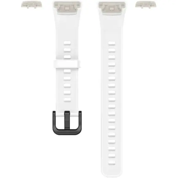 Ремінець DK Silicone Sport Band Classic для Honor Band 6 / 7 (011342) (white) - фото 3