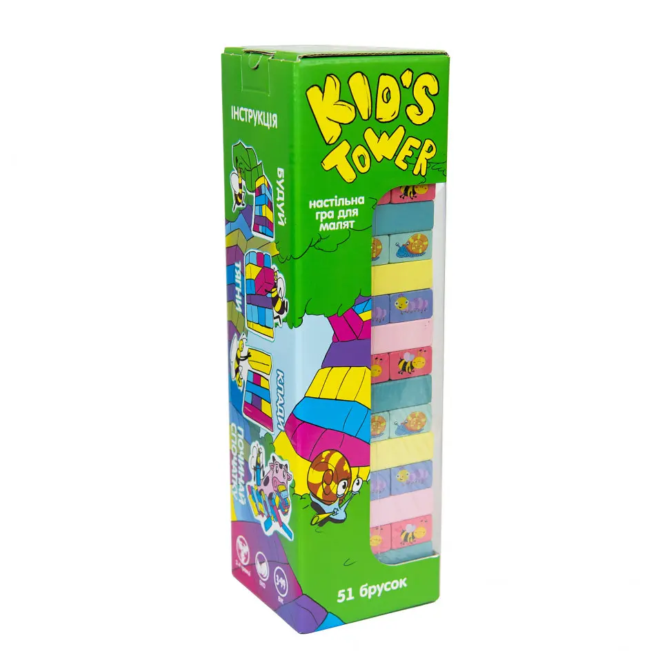 Развлекательная игра "Kid's Tower" 30863 (укр.) - фото 2