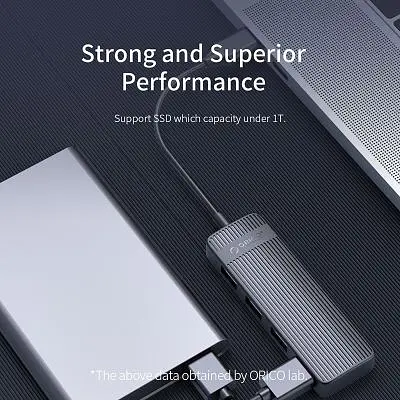 Концентратор Orico USB 2.0 4 ports (FL02-WH-BP) (CA913527) - фото 5