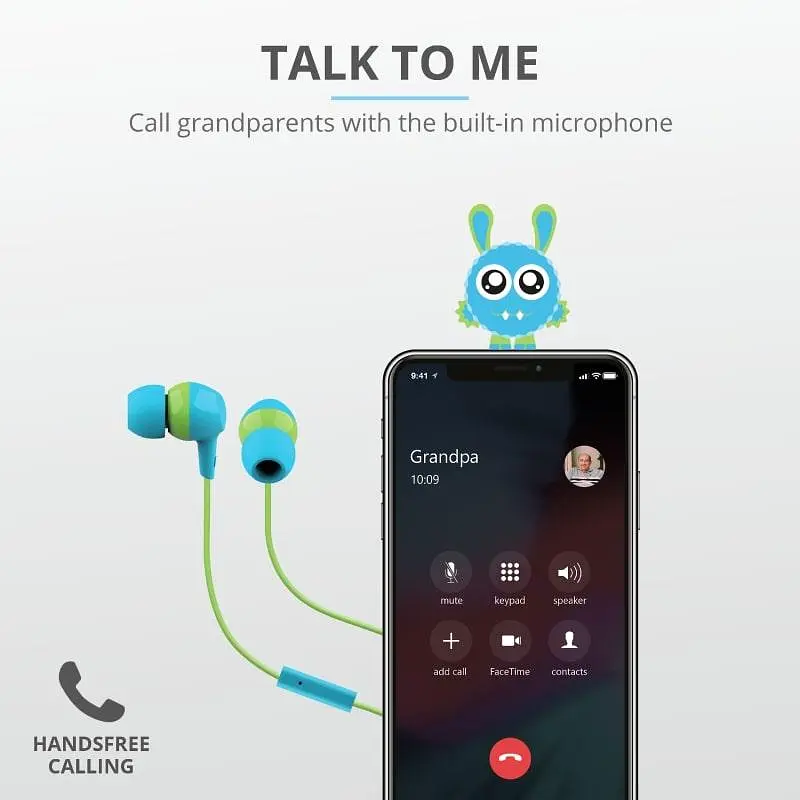 Наушники Trust Buddi Kids Mic Blue (23421_Trust) - фото 4