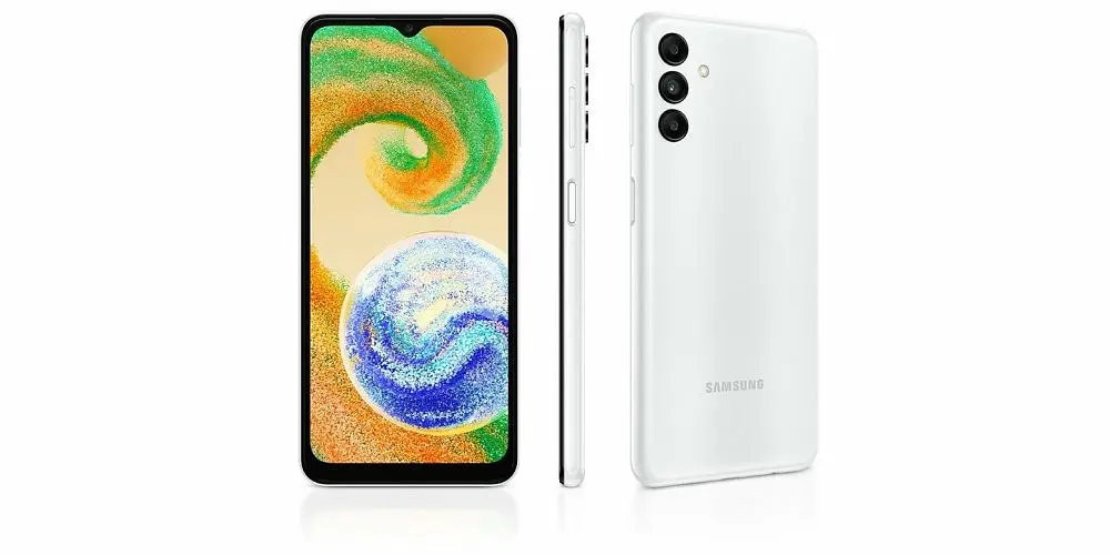 Смартфон Samsung Galaxy A04s 4/128GB White SM-A047F - фото 3