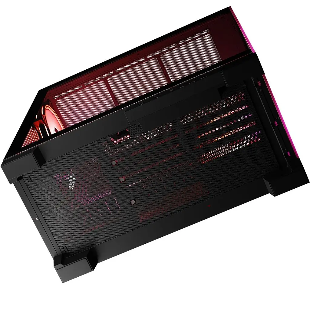 Корпус Modecom VOLCANO SPACE APEX ARGB 4x140 мм fans MIDI USB 3.0x2+TYPE-C BLACK без БЖ ATX (AT-SPACE-PG-10-000000-000) - фото 8