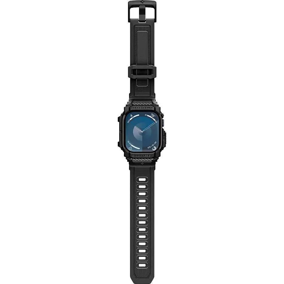 Чохол-ремінець Spigen Rugged Armor Pro для Apple Watch 46mm Matte Black (ACS08604) [149627] - фото 10
