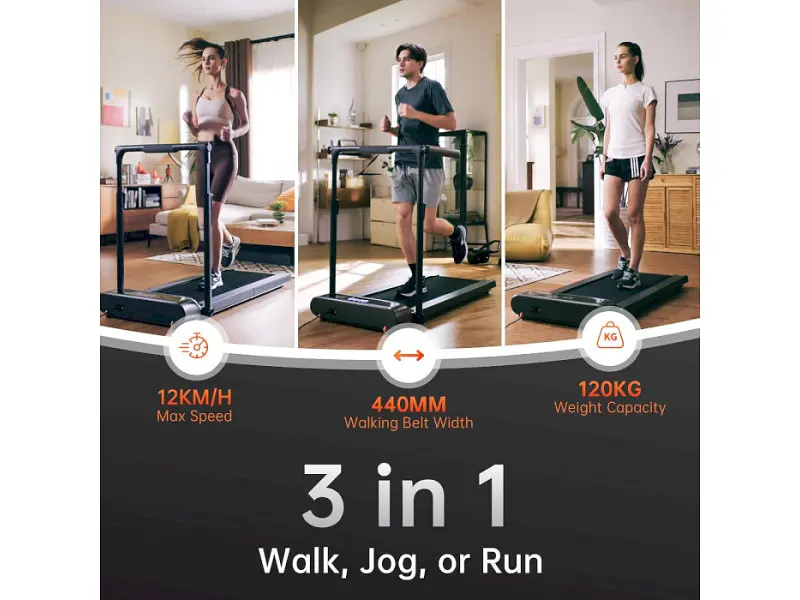 Бігова доріжка електрична Kingsmith WalkingPad R3 Hybrid+ - фото 12