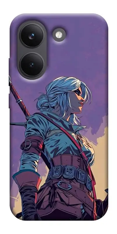 TPU чохол Demsky The witcher ciri для Xiaomi Poco X8 Pro