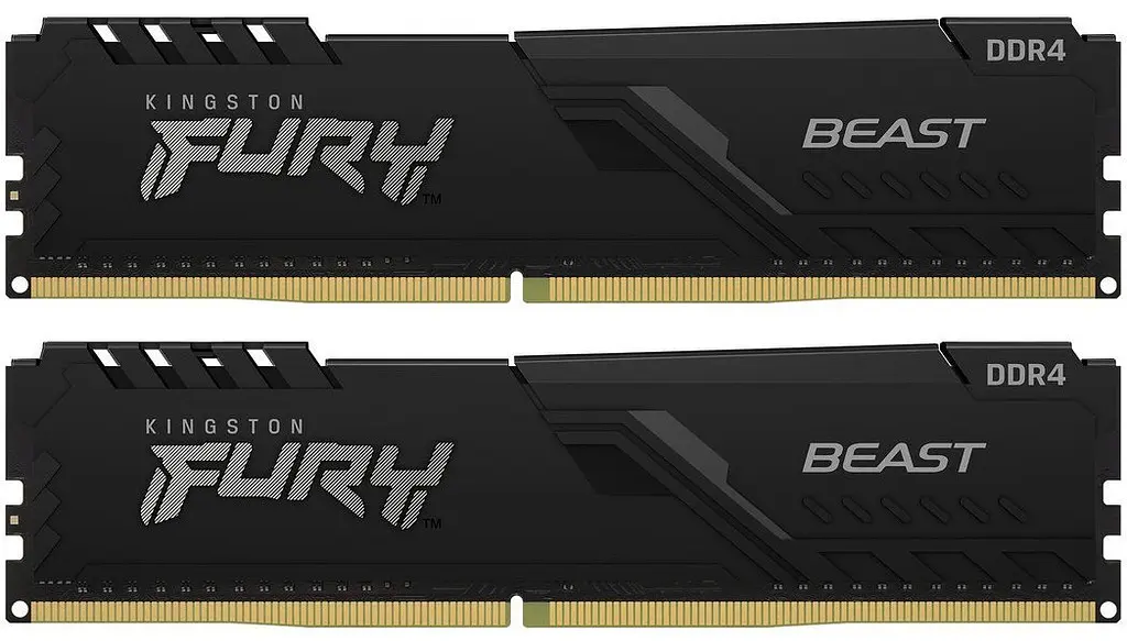 Модуль пам'яті DDR4 Kingston FURY Beast 2x16GB 3600MHz (KF436C18BBK2/32) [79111] - фото 2