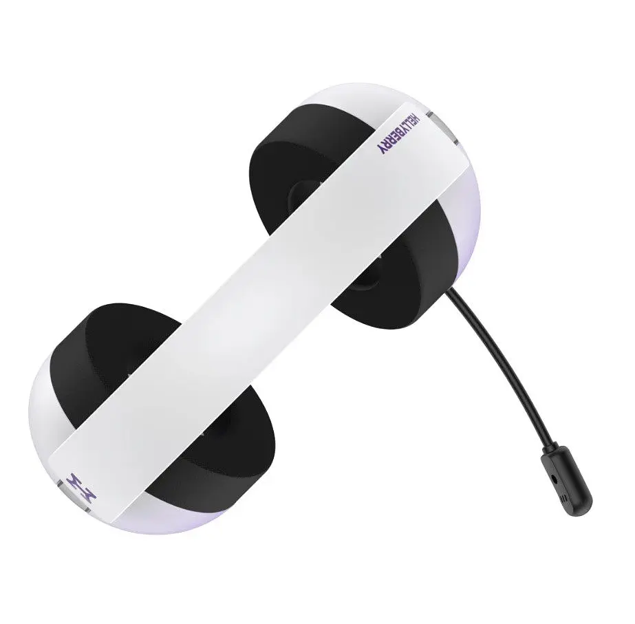 Ігрові навушники бездротові з мікрофоном HATOR HH-30-WV PRO Hellyberry Wireless White-Violet gradient - фото 5