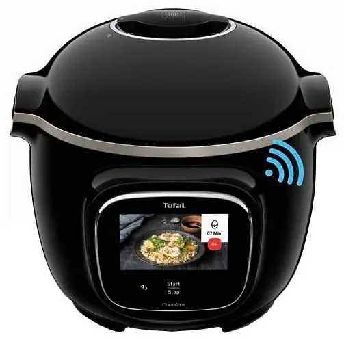 Мультиварка-скороварка Cook4me Touch, 1600Вт, чаша-6л, сенсорне керув., 13 програм, метал/плас Tefal kuh0015006 - фото 6