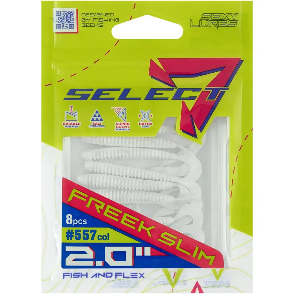 Силікон Select Freek Slim 2" 557 FE (8 шт/уп) - фото 2
