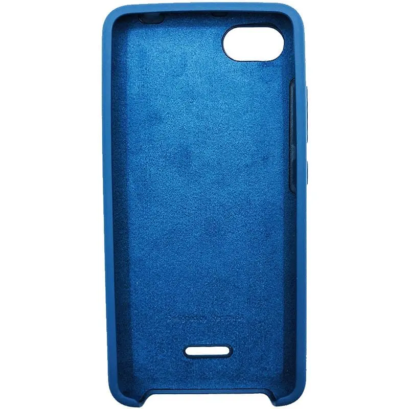 Чохол-накладка Toto Silicone Case Xiaomi Redmi 6 Navy Blue - фото 2
