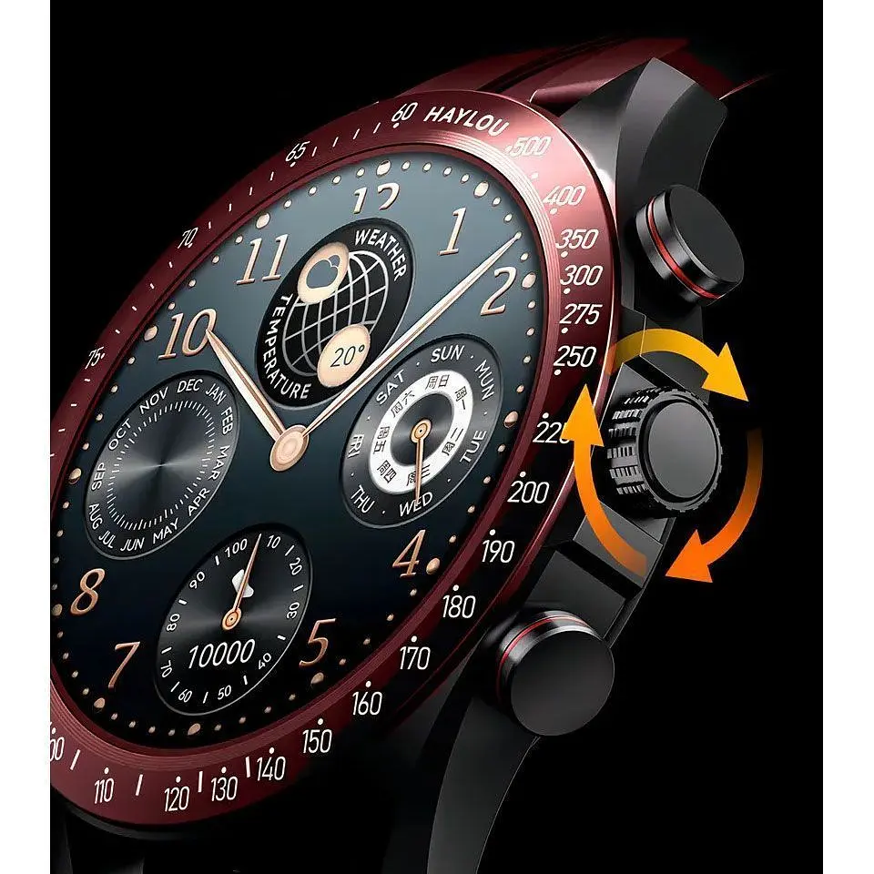 Смарт-годинник Haylou Solar Pro LS18 Brown [149917] - фото 5