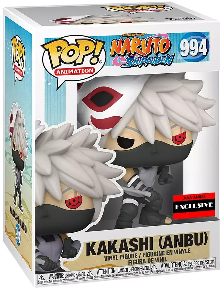 Фигурка Funko Pop Наруто Какаши Анбу Naruto Kakashi Anbu 10 см Exclusive N KA 994E - фото 3