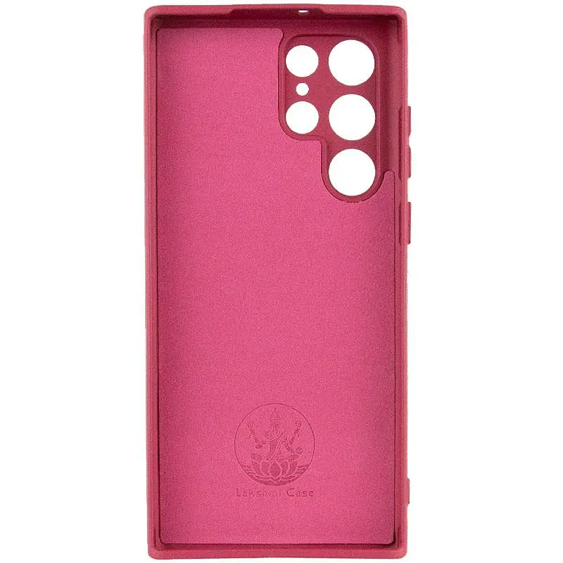 Чехол TPU Getman Liquid Silk Full Camera для Samsung Galaxy S24 Ultra Бордовый/Marsala - фото 3